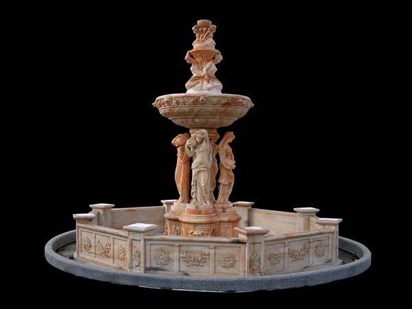 latial StoneFountain. Large Marble Garden Fountain for sale